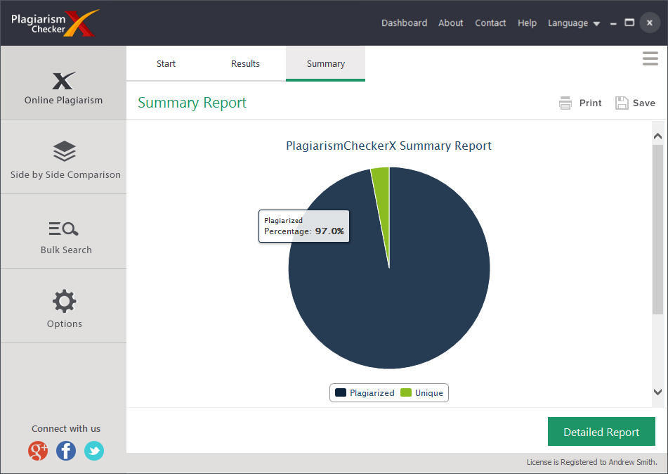 Plagiarism Report